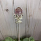 Fluorite Rose Hair Pins