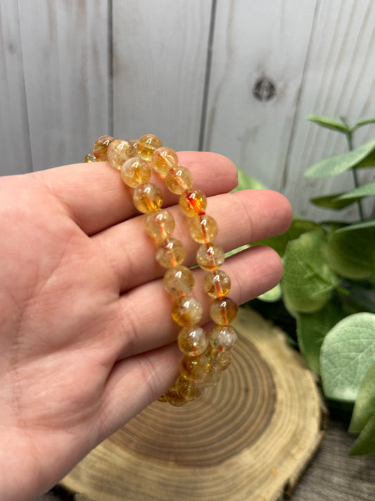 Citrine - Bracelet 8 mm
