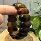Tigers Eye Bangle Style (Yellow & Red) - Bracelet
