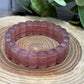 Strawberry Quartz Bangle Style - Bracelet