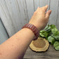 Strawberry Quartz Bangle Style - Bracelet