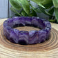 Chevron Amethyst Bangle Style - Bracelet