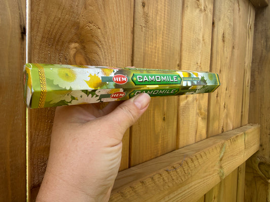 Camomile Incense Sticks pk 20