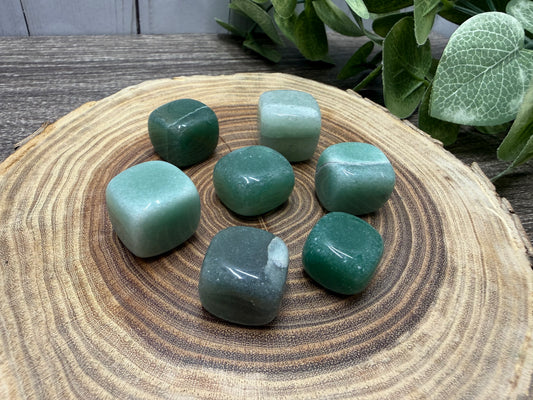 Green Aventurine Mini Cube