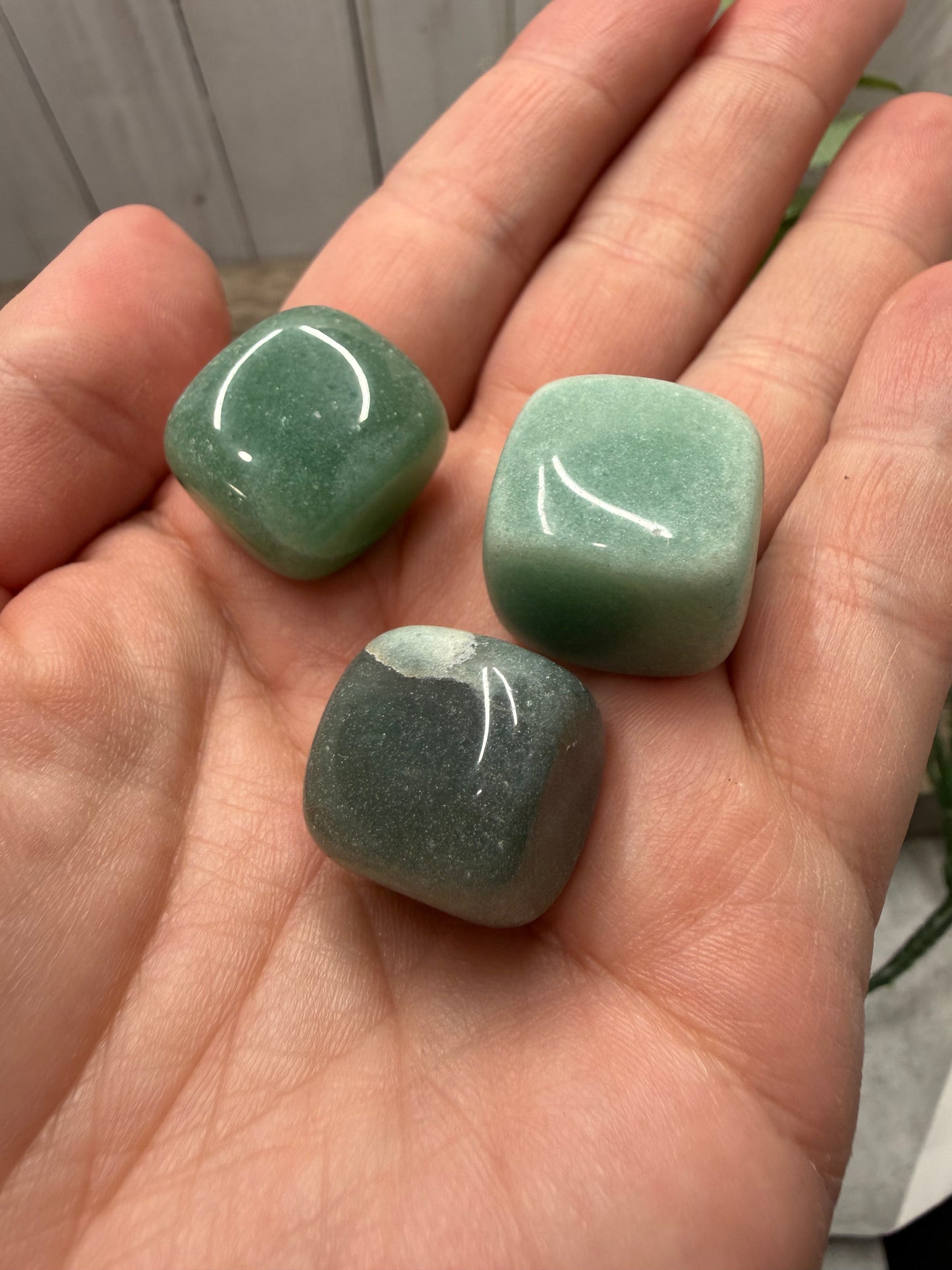 Green Aventurine Mini Cube