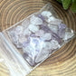 Mixed - Rose Quartz, Clear Quartz, Amethyst Small Crystal Chip Bag