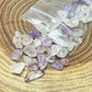Mixed - Rose Quartz, Clear Quartz, Amethyst Small Crystal Chip Bag
