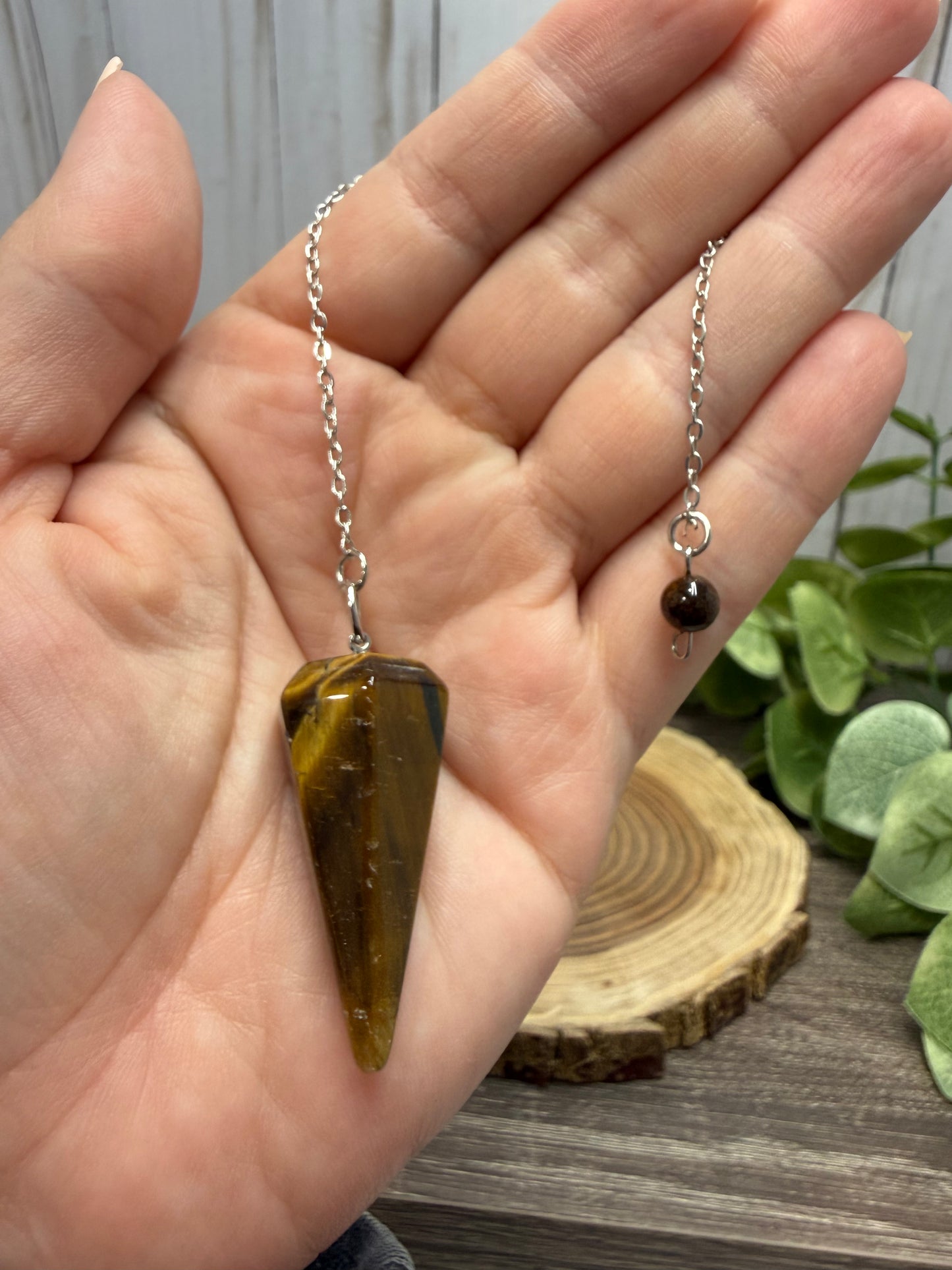 Pendulum Tapered Style - Tiger's Eye