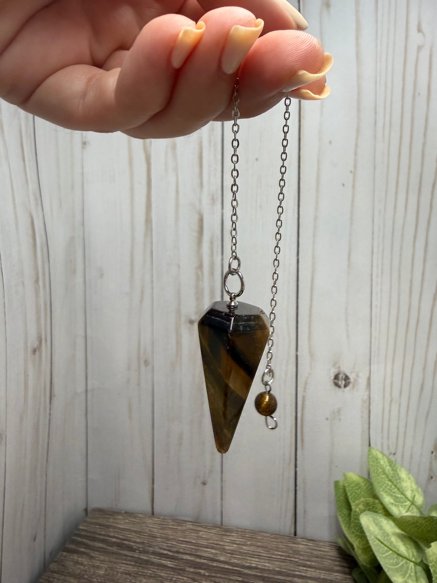 Pendulum Tapered Style - Tiger's Eye