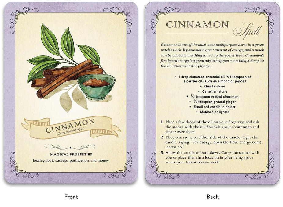 The Green Witch's Deck of Magical Herbalism: 50 of the Most Magical Plants, Herbs, and Flowers to Empower your Craft