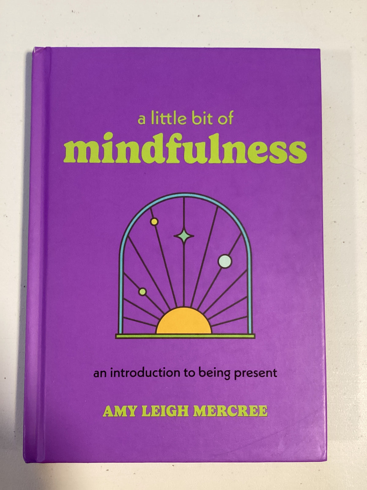 A Little Bit of Mindfulness: An Introduction to Being Present (Purple Cover)