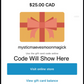Mystic Maeves Moon Magick Electronic Gift Card