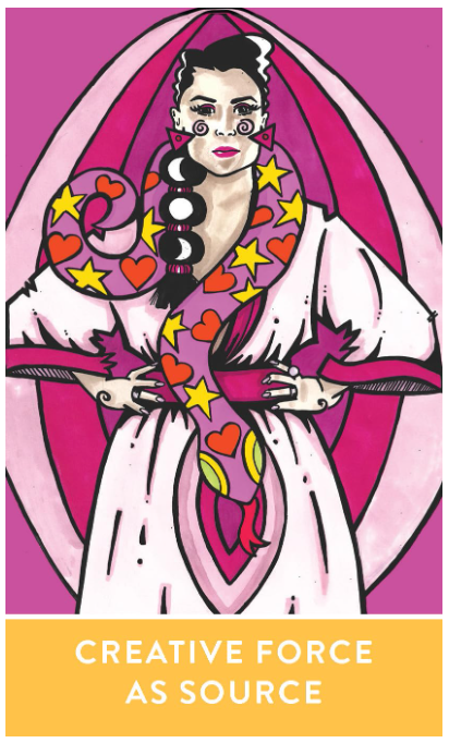 Self Source-ery Oracle: A 42 Card Deck and Guidebook