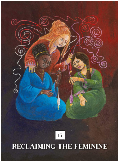 The Rooted Woman Oracle: A 53 Card Deck and Guidebook