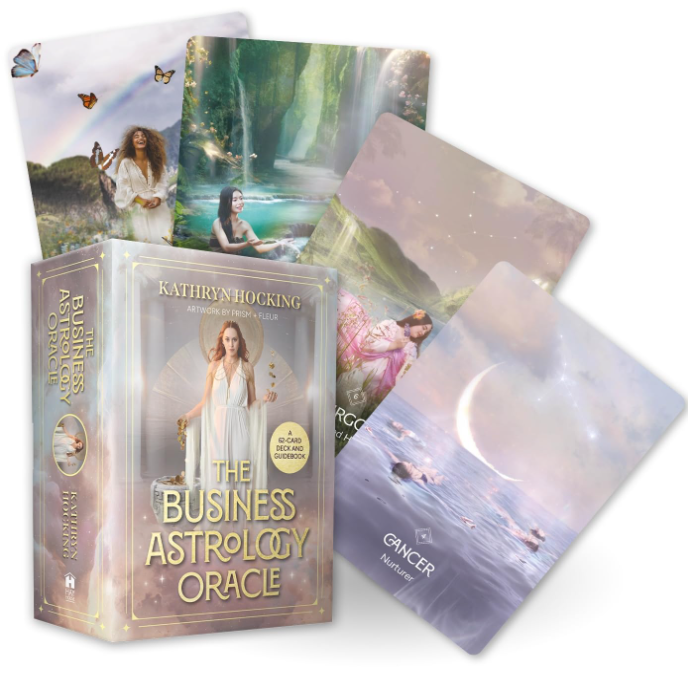 The Business Astrology Oracle: A 62 Card Deck and Guidebook
