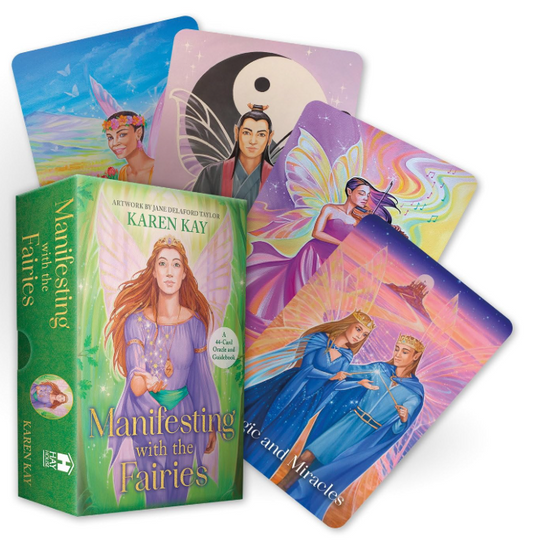 Manifesting with the Fairies: A 44 Card Oracle Deck and Guidebook