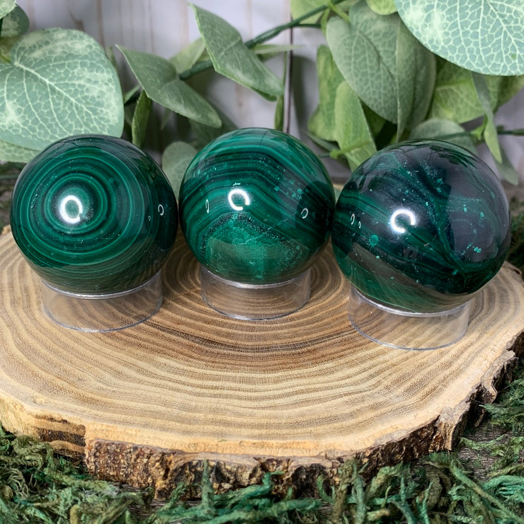 Malachite Spheres