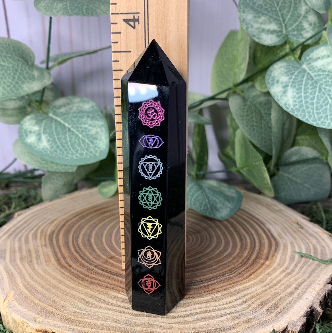 Obsidian Chakra Towers