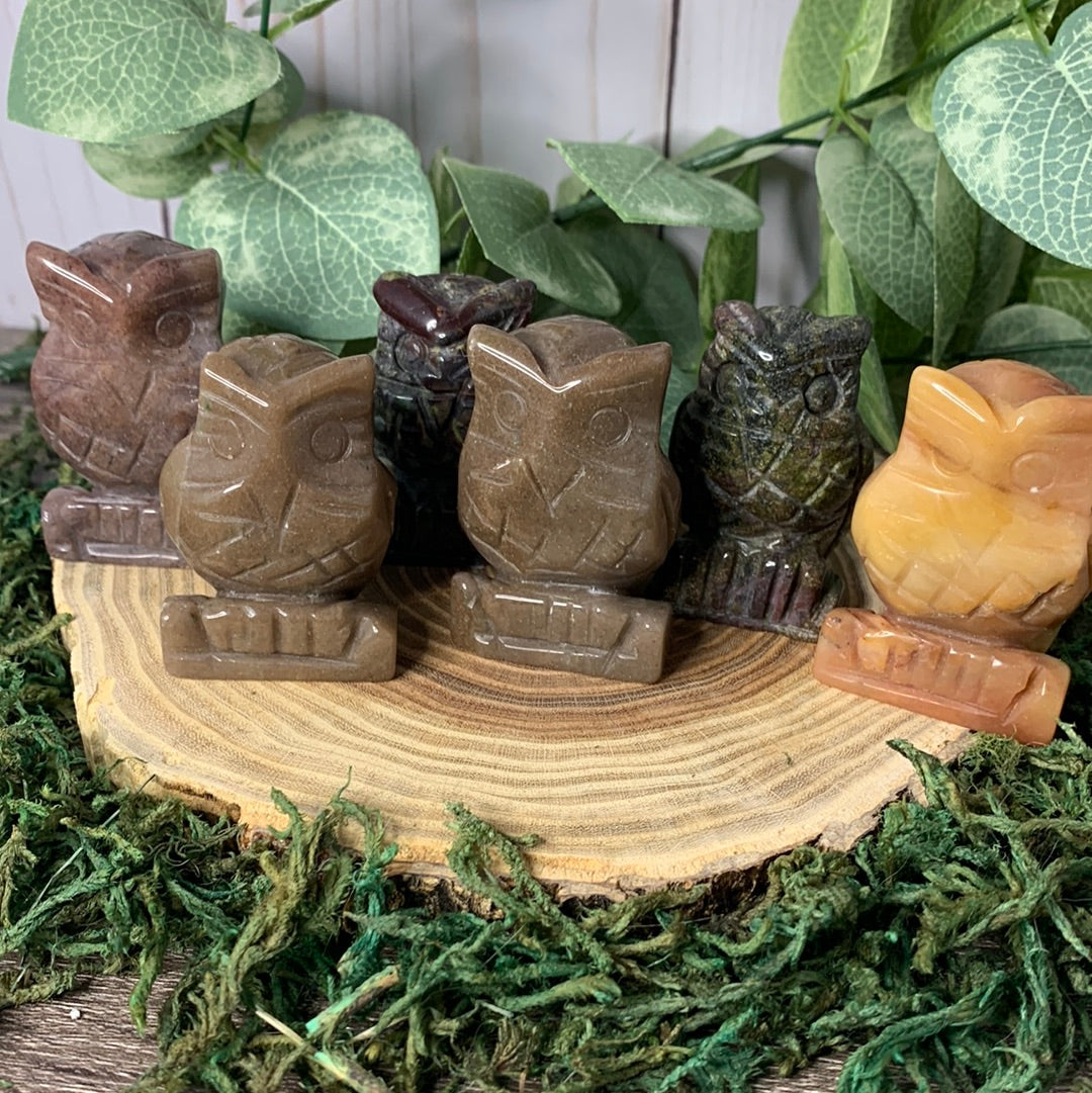 Owl Carvings - Large