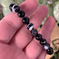 Orca Agate (Black) -  Bracelet