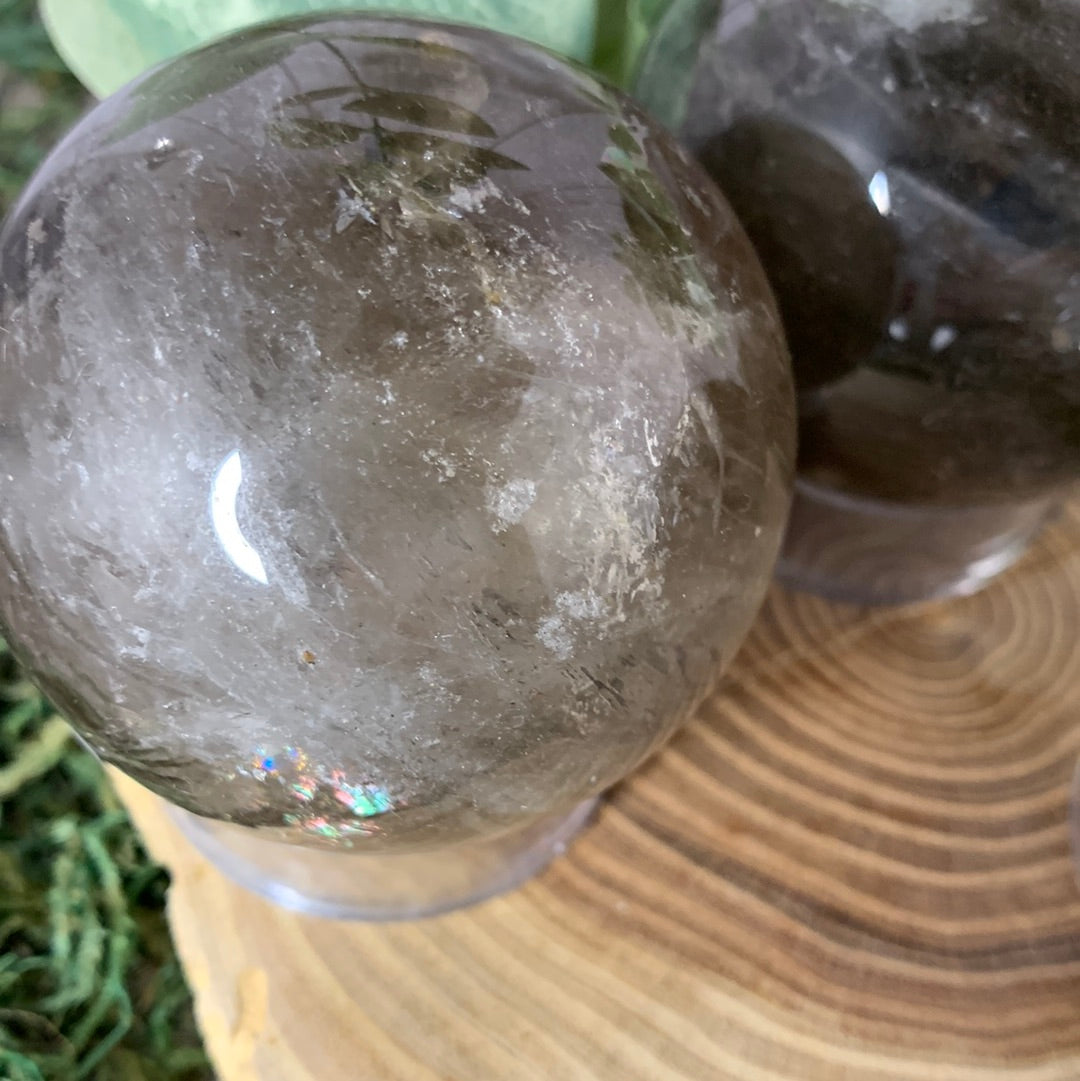 Smokey Quartz Spheres