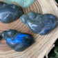 Dolphin Labradorite Carvings