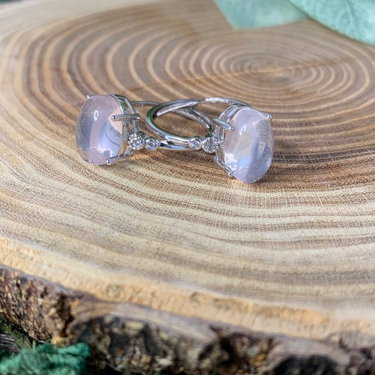 Clear Quartz Rings - 925 SILVER