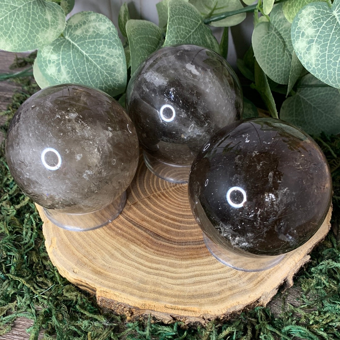 Smokey Quartz Spheres