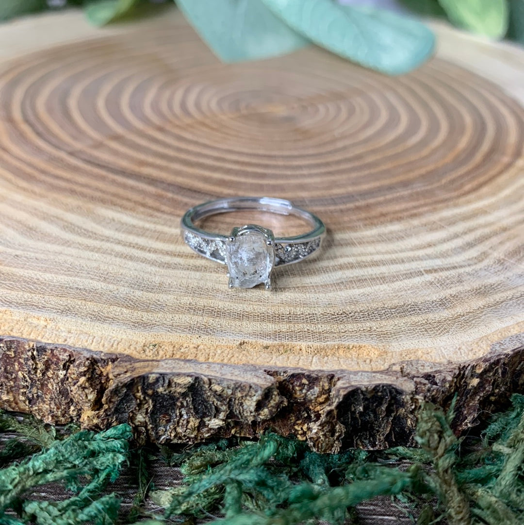 Herkimer Diamond- Sliver Coated