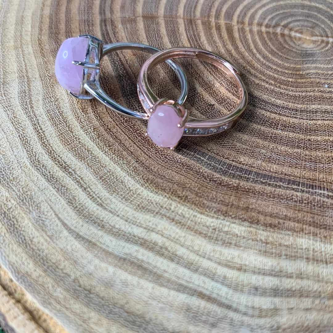 Kunzite  Rings - 925 SILVER