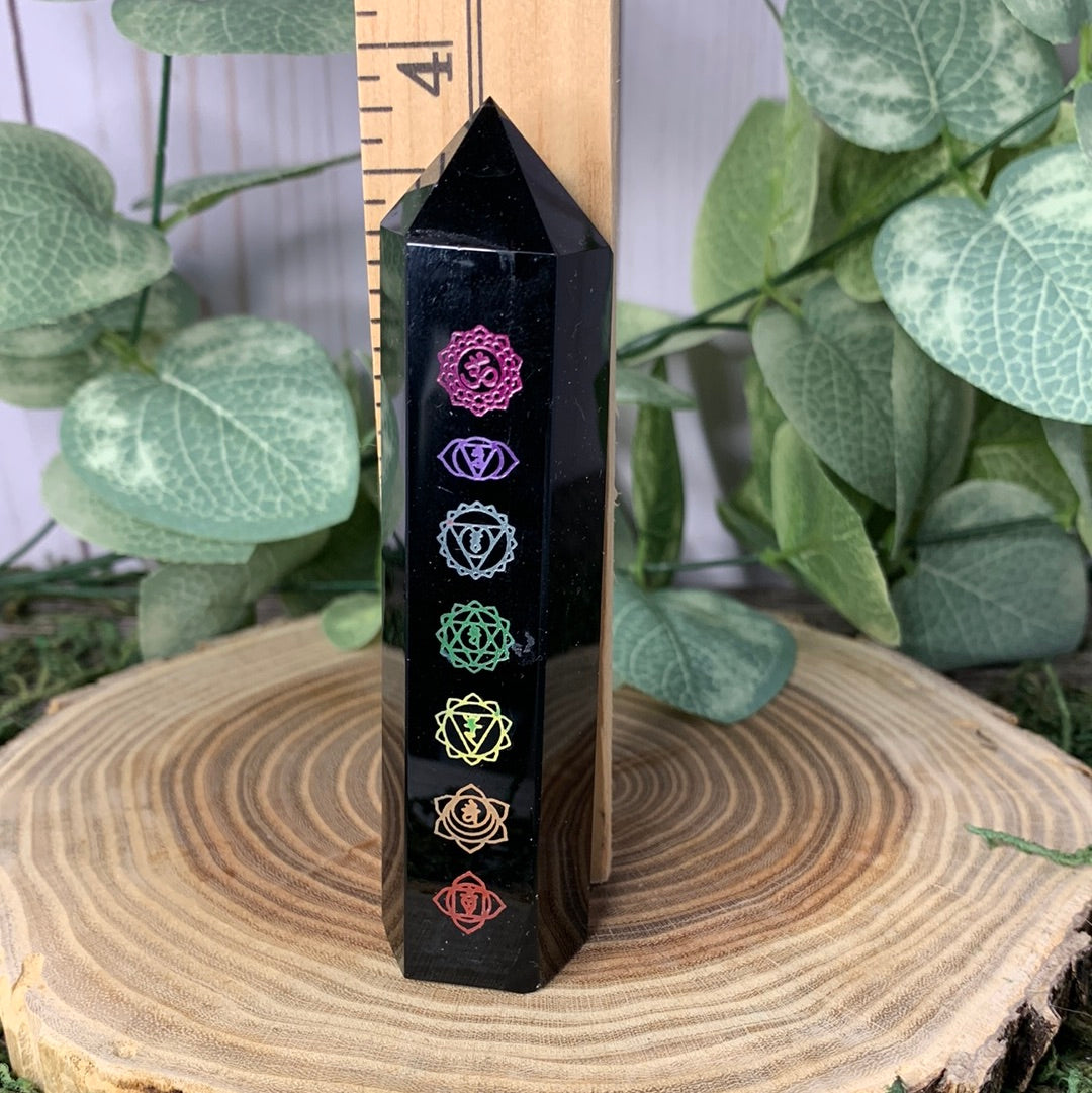 Obsidian Chakra Towers