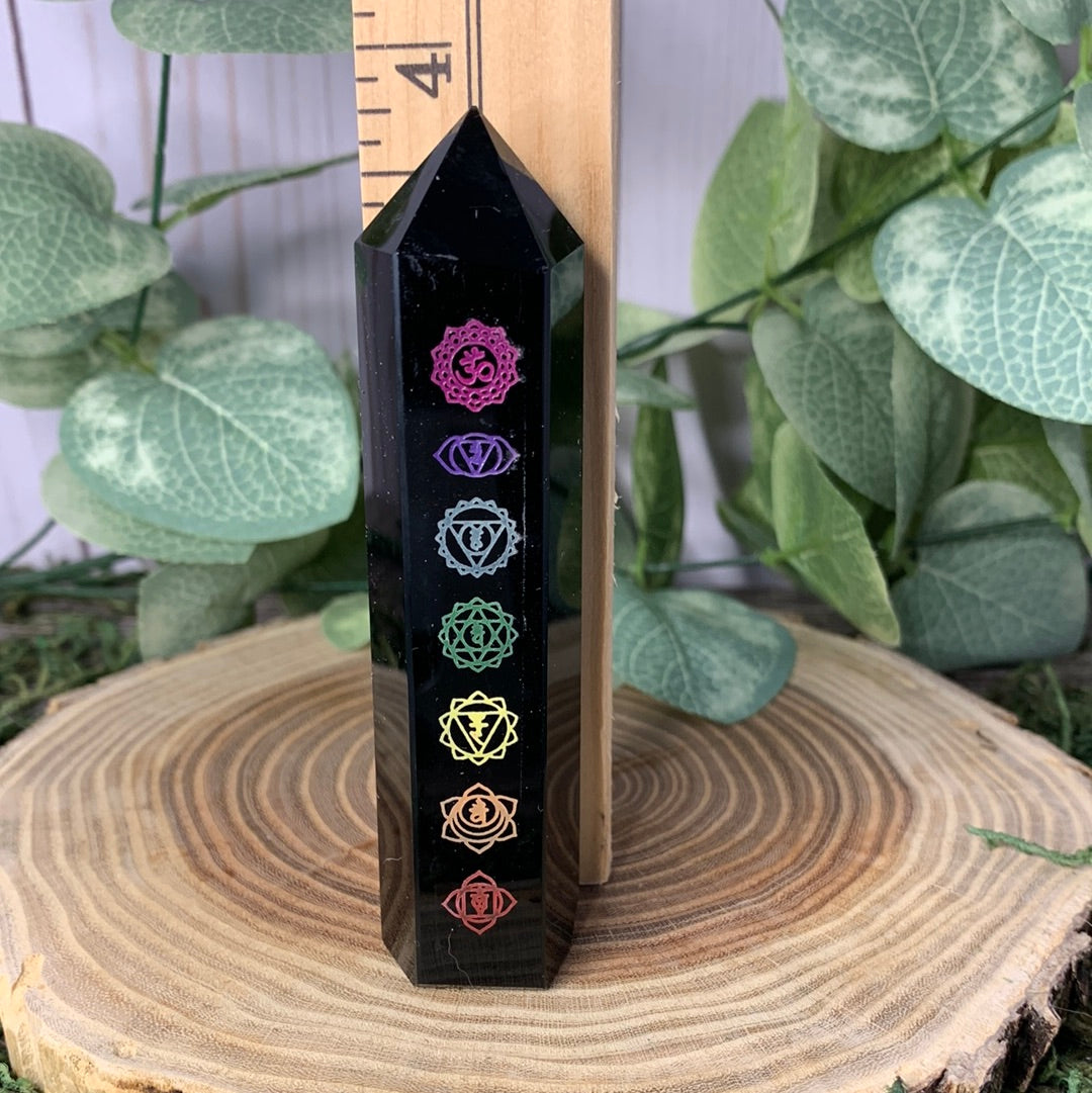 Obsidian Chakra Towers