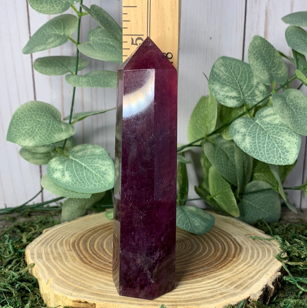 Purple Fluorite Towers