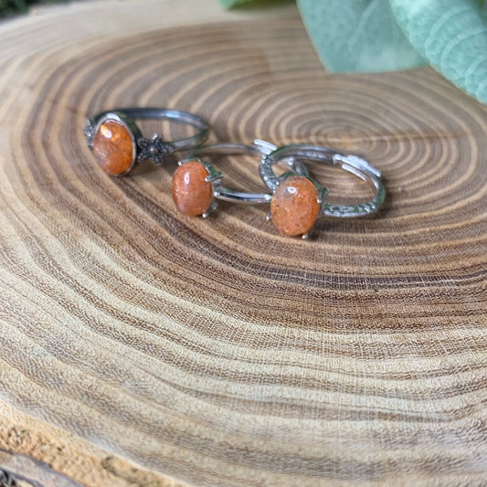 Resin Rings - Sliver Coated