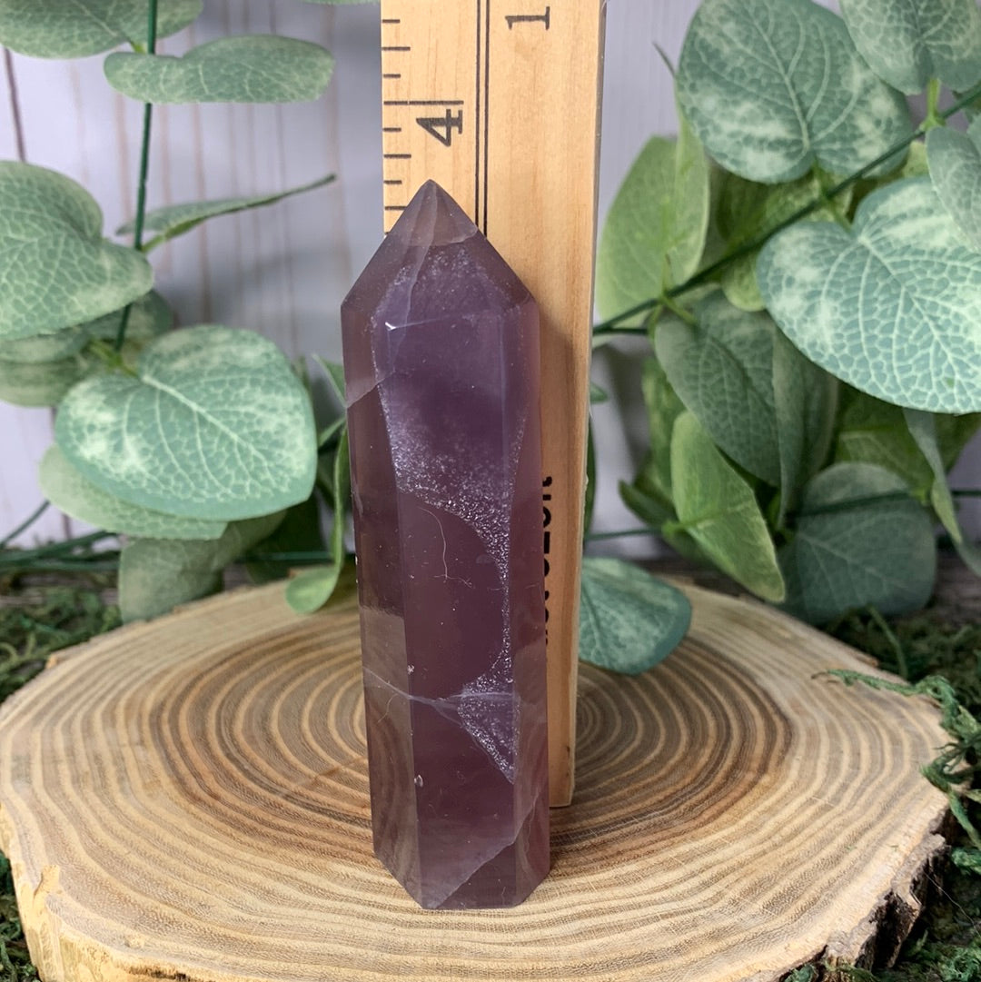 Purple Fluorite Towers