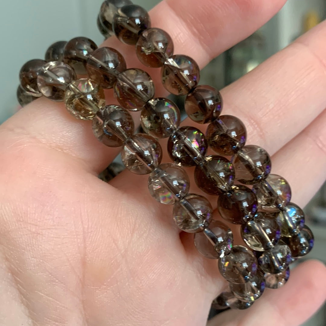 Smokey Quartz (small Crystals) - Bracelet