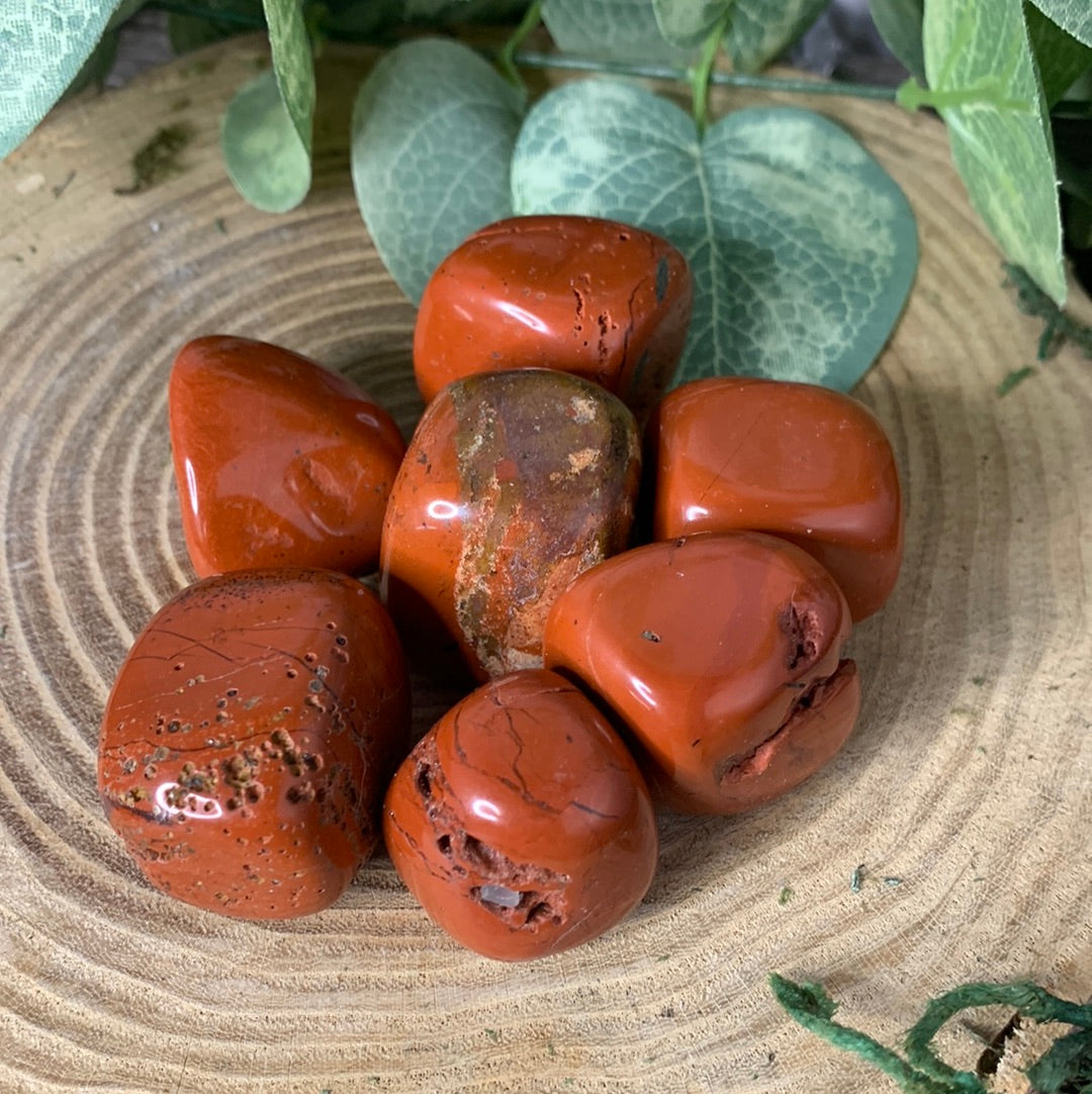 Red Jasper Tumbles