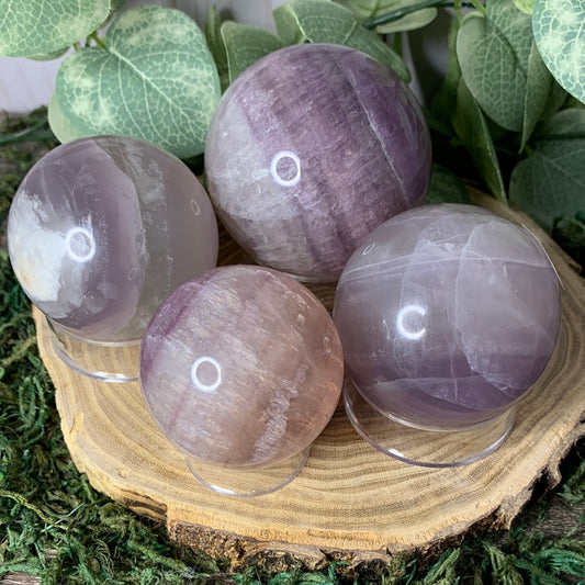 Candy Fluorite Spheres