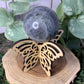 Butterfly - Wooden Sphere Stand Large