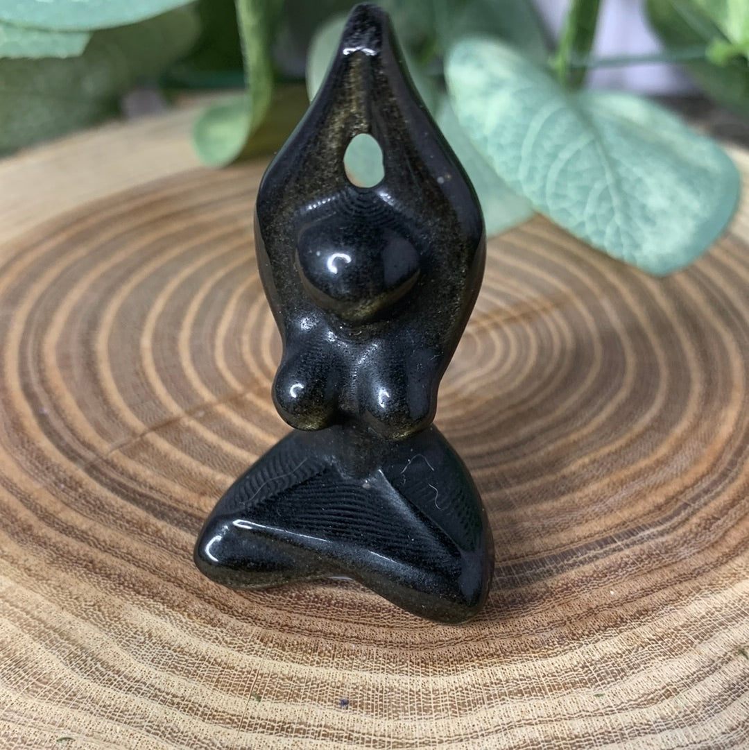 Yoga Pose Carvings