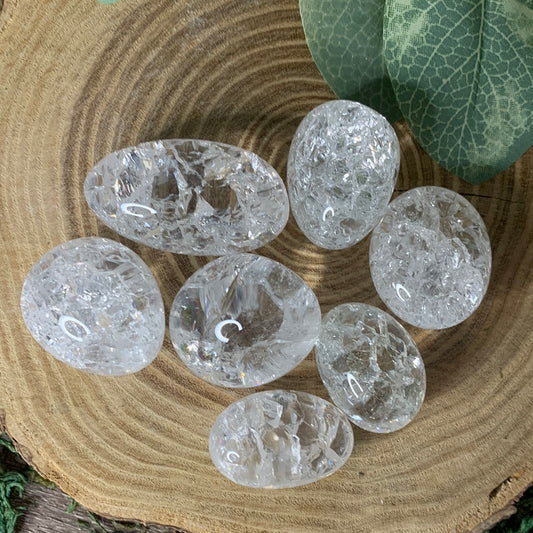 Crackle Quartz Tumble