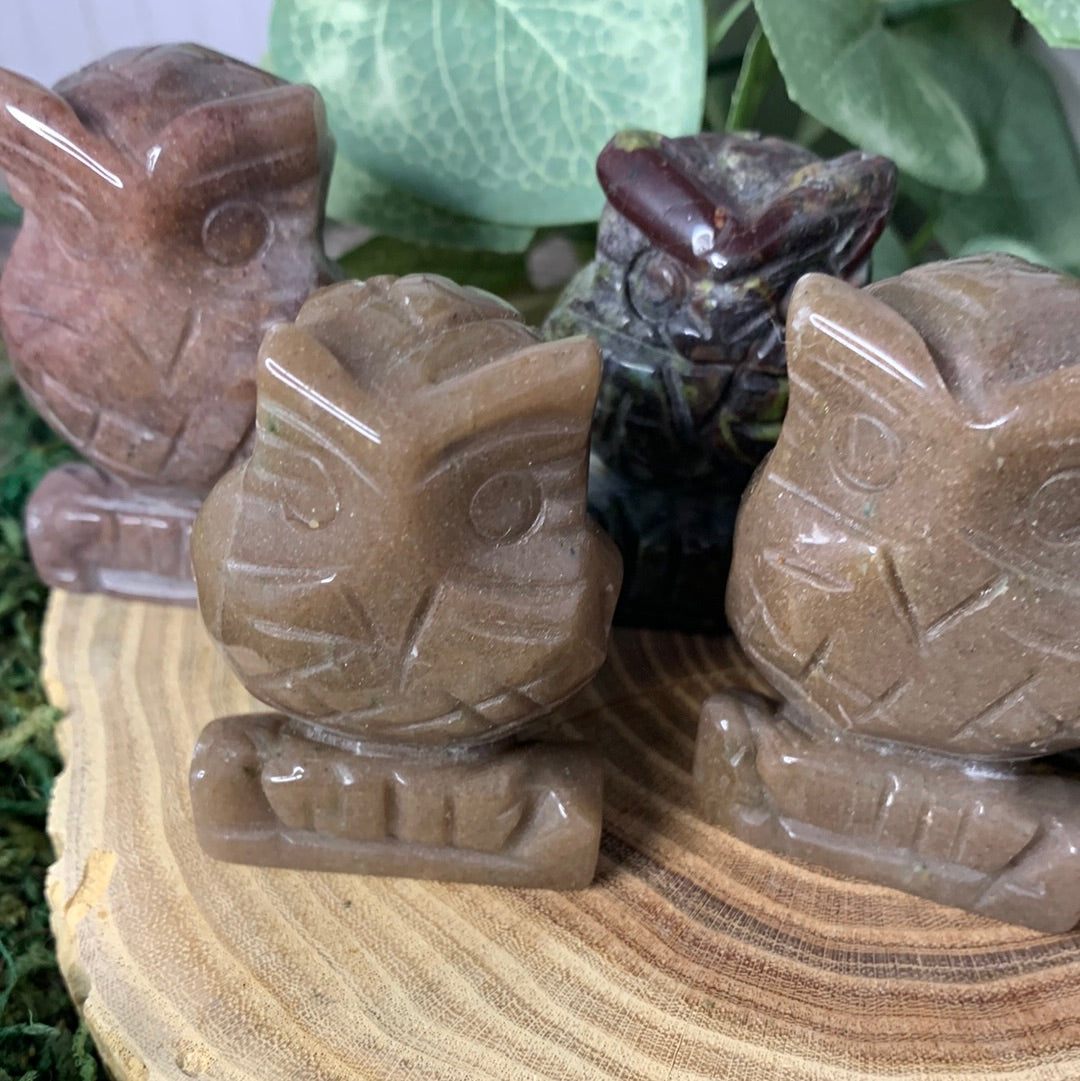 Owl Carvings - Large