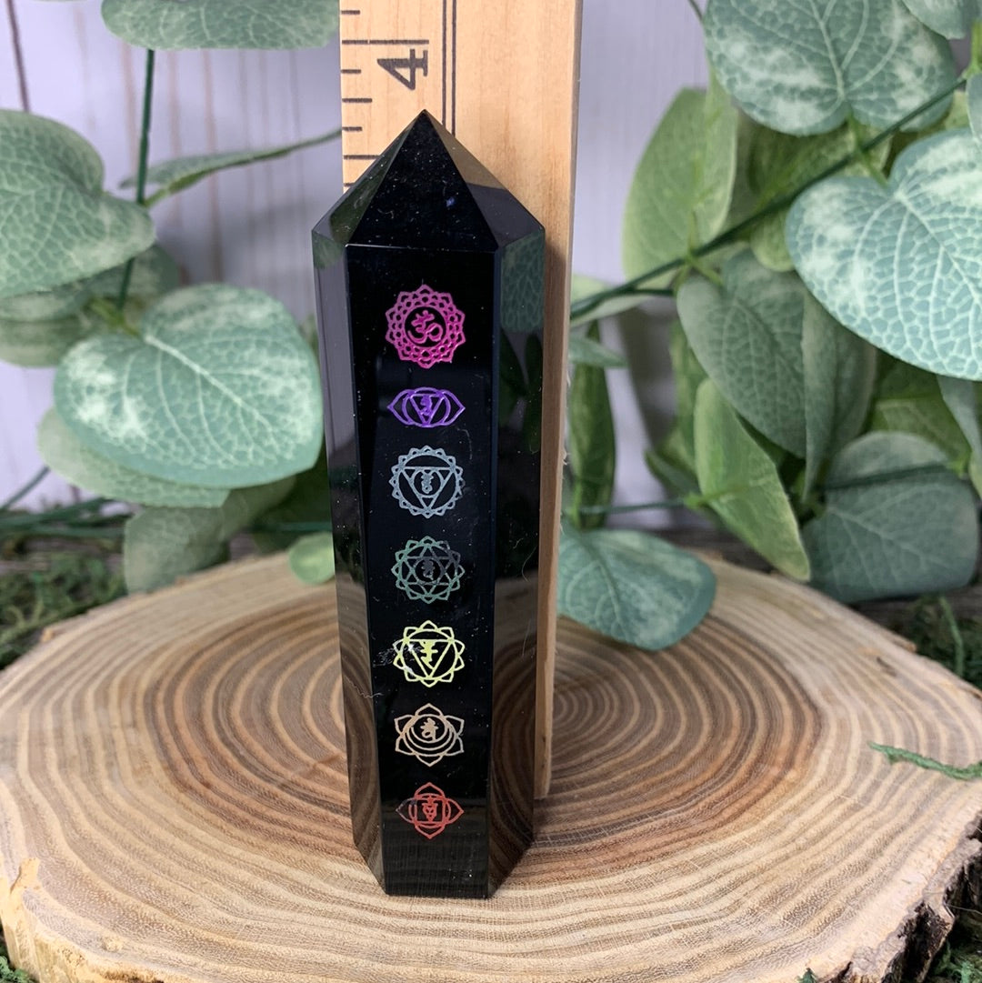 Obsidian Chakra Towers