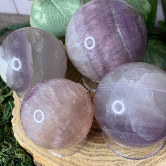 Candy Fluorite Spheres