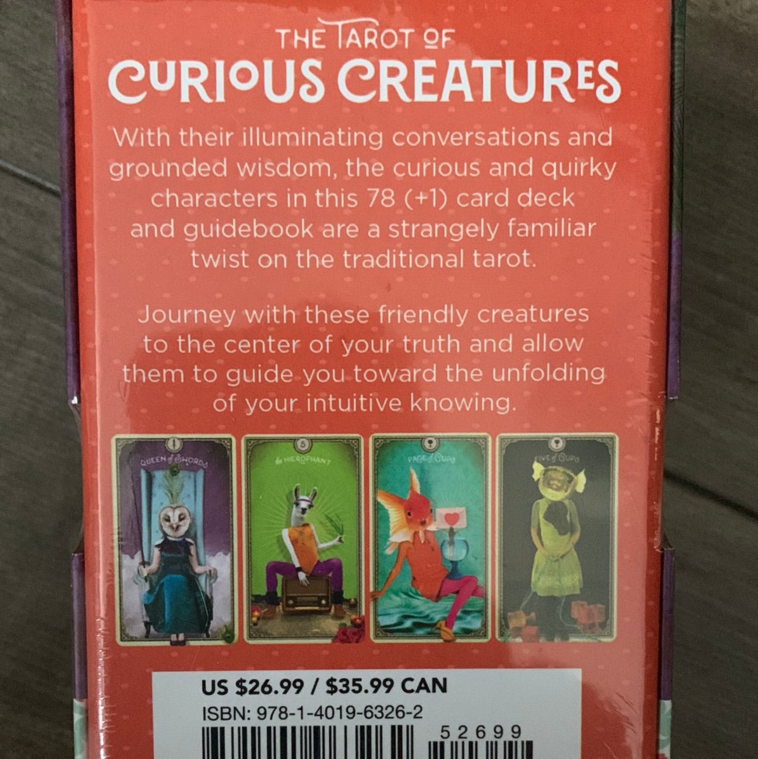 The Tarot of Curious Creatures - 78 + 1 card deck and guidebook