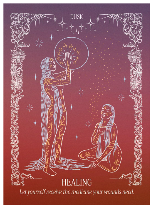 The Light In The Dark Oracle: A 44 Card Deck & Guidebook
