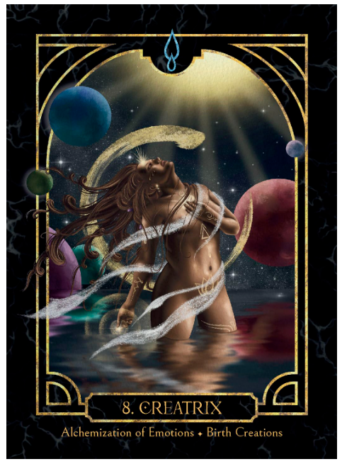 The Empath's Healing Oracle: A 53 Card Deck & Guidebook