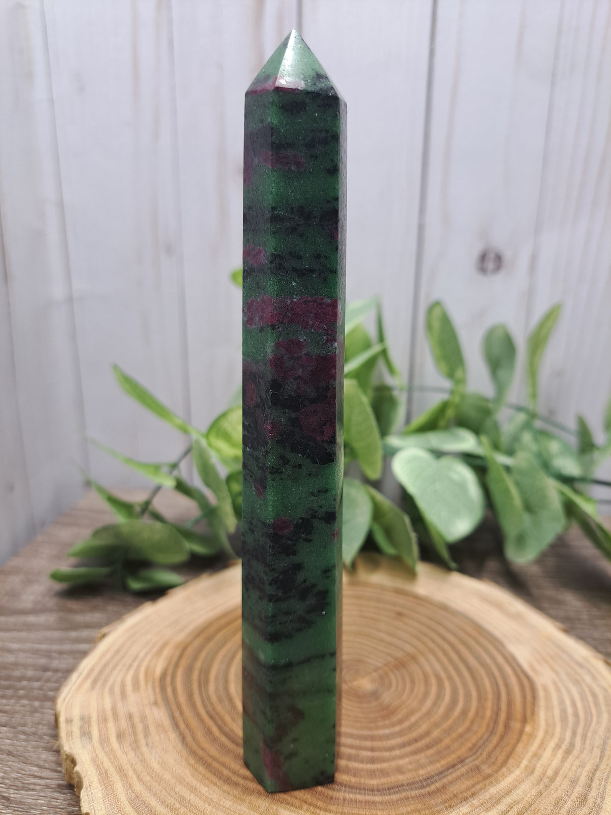 Ruby Zoisite Towers - Large