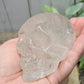 Clear Quartz Skull Carving