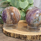 Agate & Amethyst Sphere